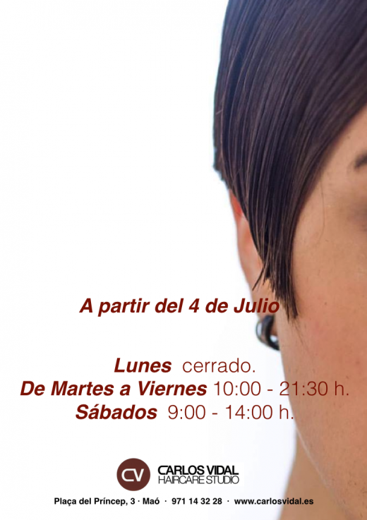 Nuevo horario de verano